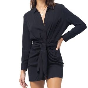 L-Space Aura button down tie in front dress size
S/P. Mini